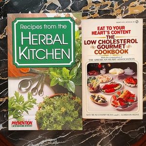 2 BOOKS FOR HEALTHY COOKING